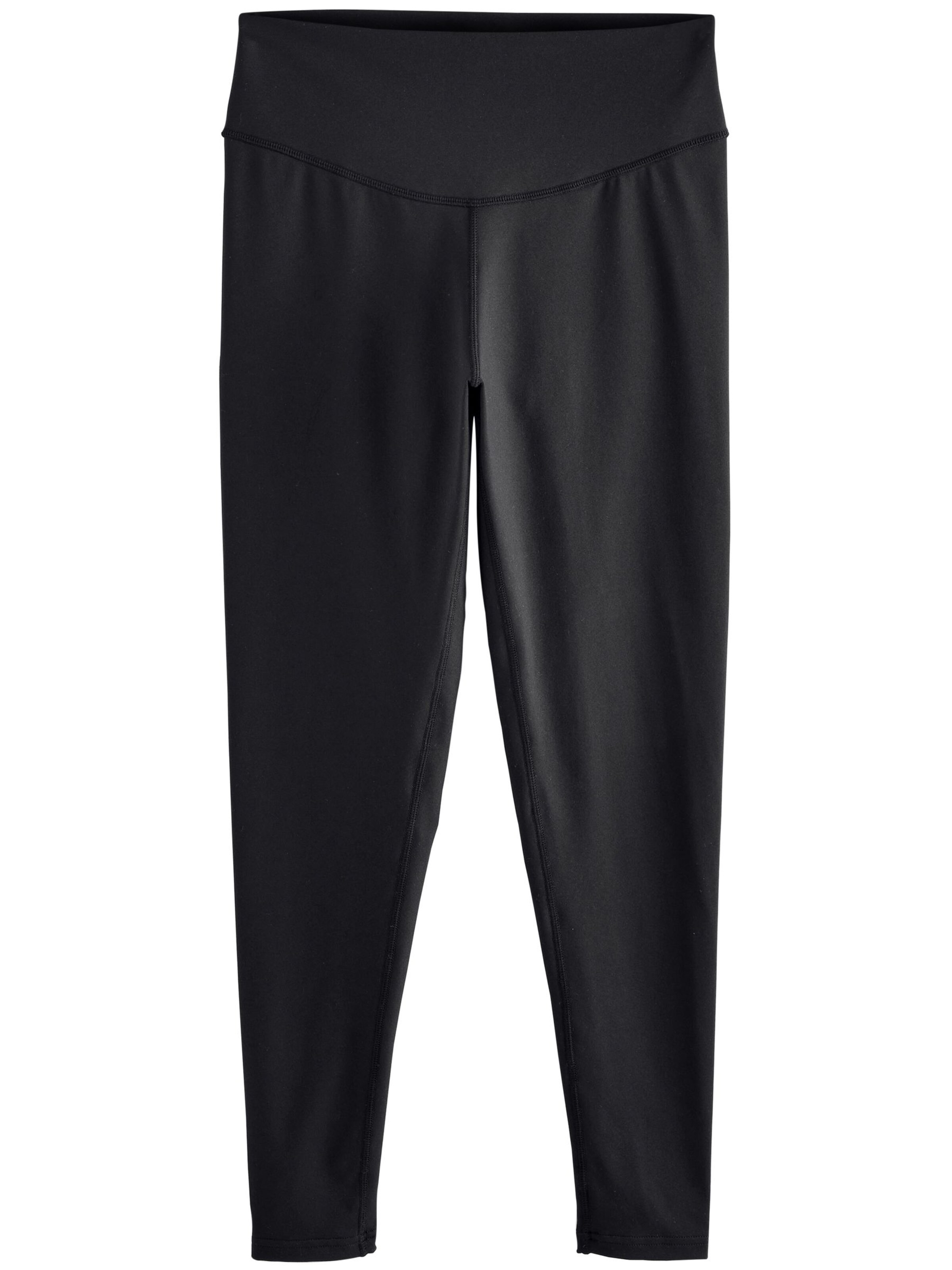 Next Skinny Leggings in Black: front