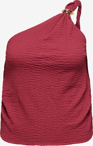Haut 'CARERIKKA' ONLY Carmakoma en rouge : devant