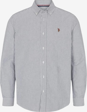 U.S. POLO ASSN. Košile 'Armin' – šedá: přední strana