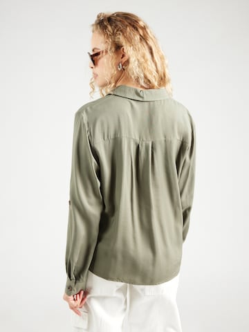 PIECES Blouse 'PCRAFINA' in Green