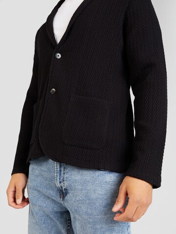 DRYKORN Knit cardigan 'GRIGON' in Black