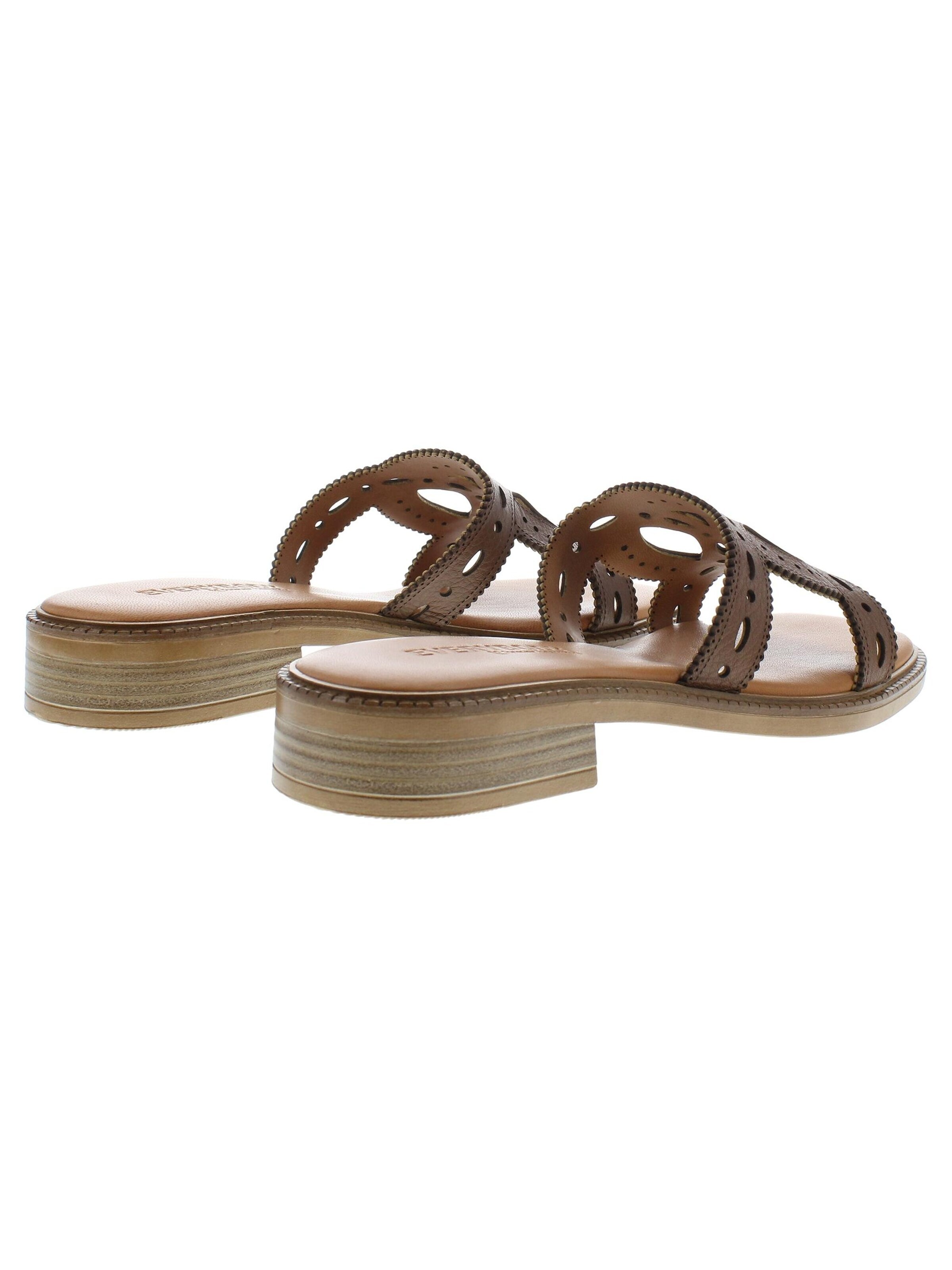 Everybody Sandals 'VIVIANA - Lasercut' in Brown