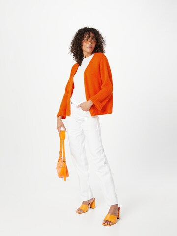 AMERICAN VINTAGE Knit Cardigan 'EAST' in Orange