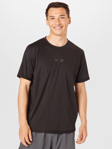 PUMA Functioneel shirt in Zwart: voorkant