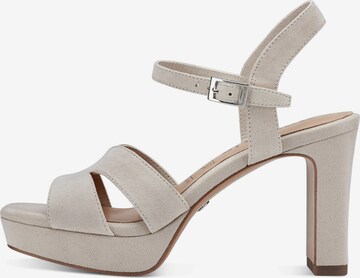 TAMARIS - Sandalias con hebilla en beige