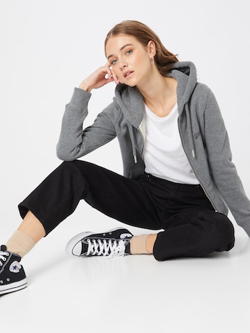Superdry Sweat jacket in Grey