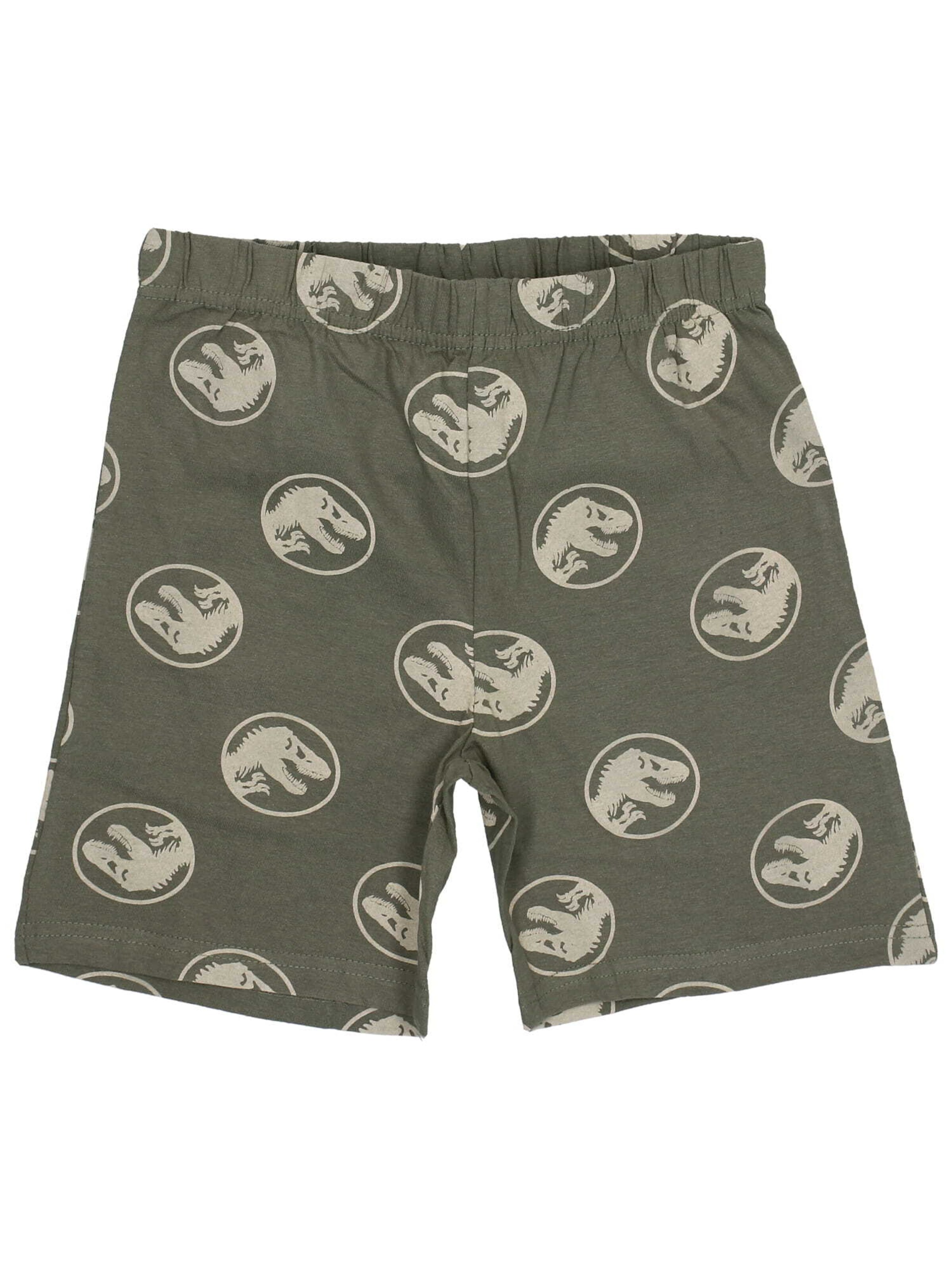 Jurassic World Schlafanzug 'Jurassic World' in Grün