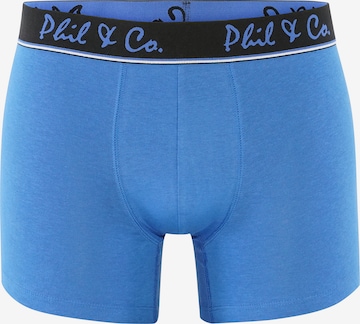 Phil & Co. Berlin Boxer shorts 'Retro' in Blue