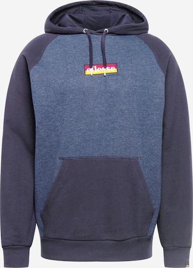 Bluză de molton 'Rubinacci' ELLESSE pe bleumarin / albastru amestec / galben / roșu / alb, Vizualizare produs