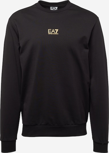 EA7 Emporio Armani Collegepaita värissä kullankeltainen / musta, Tuotenäkymä