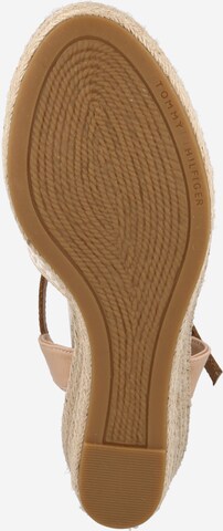 TOMMY HILFIGER Sandale in Beige