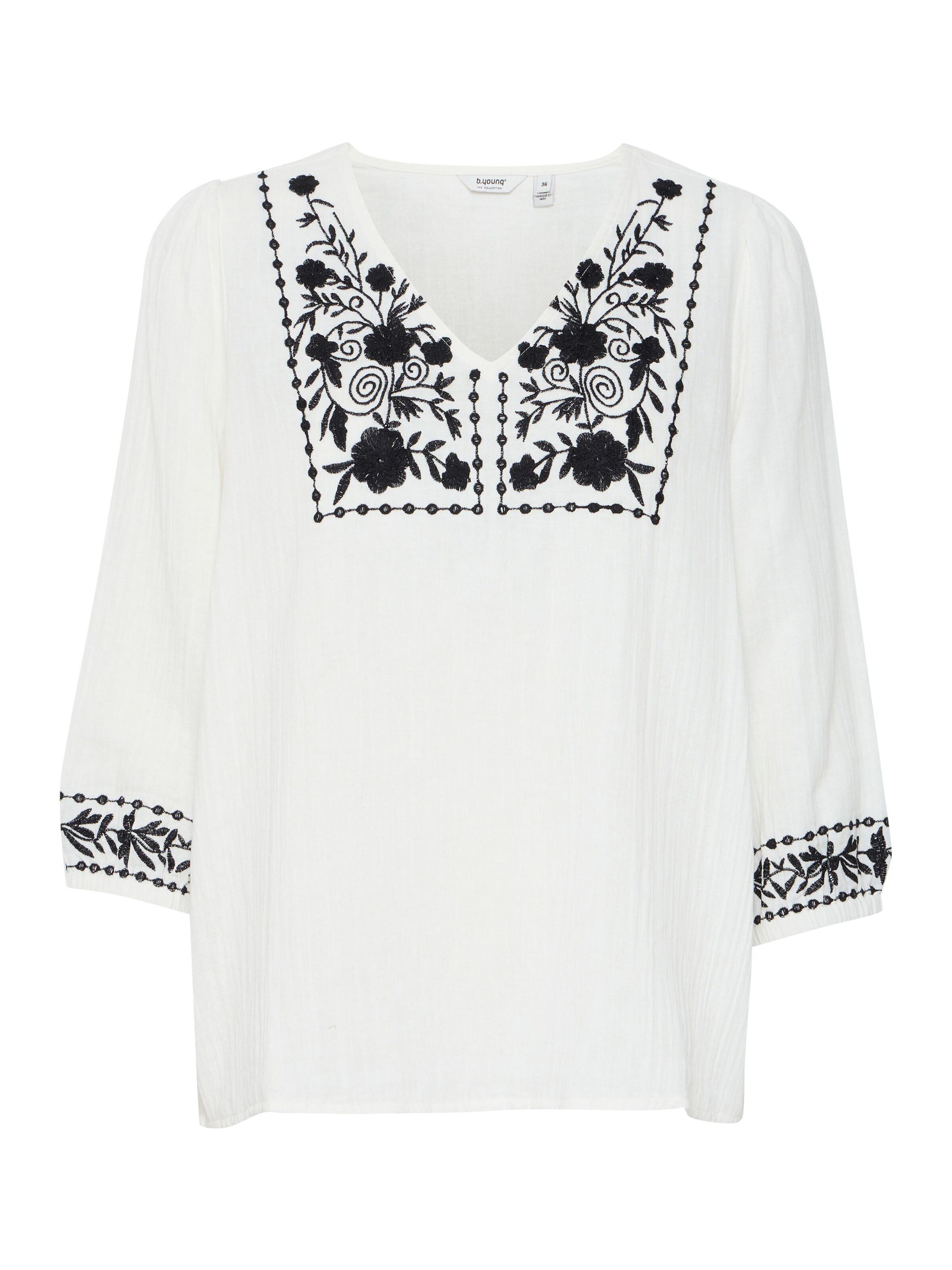 b.young Blouse 'Icolet' in White: front