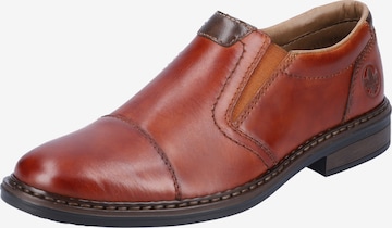 Rieker Classic Flats in Brown: front