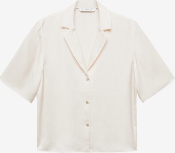 MANGO Blouse 'SASSA' in Beige: front