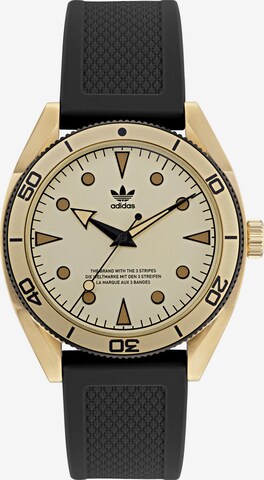 ADIDAS ORIGINALS Analoog horloge 'Ao Fashion Edition Two' in Zwart: voorkant