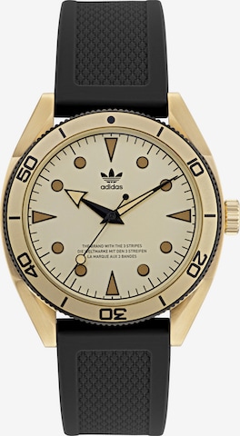 ADIDAS ORIGINALS Analoog horloge 'Ao Fashion Edition Two' in Zwart: voorkant