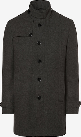 Finshley & Harding Winter Coat 'Kopenhagen' in Grey: front