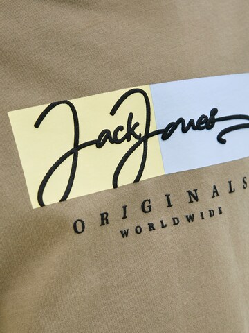 Jack & Jones Junior Футболка 'JORFREDERIKSBERG' в Серый