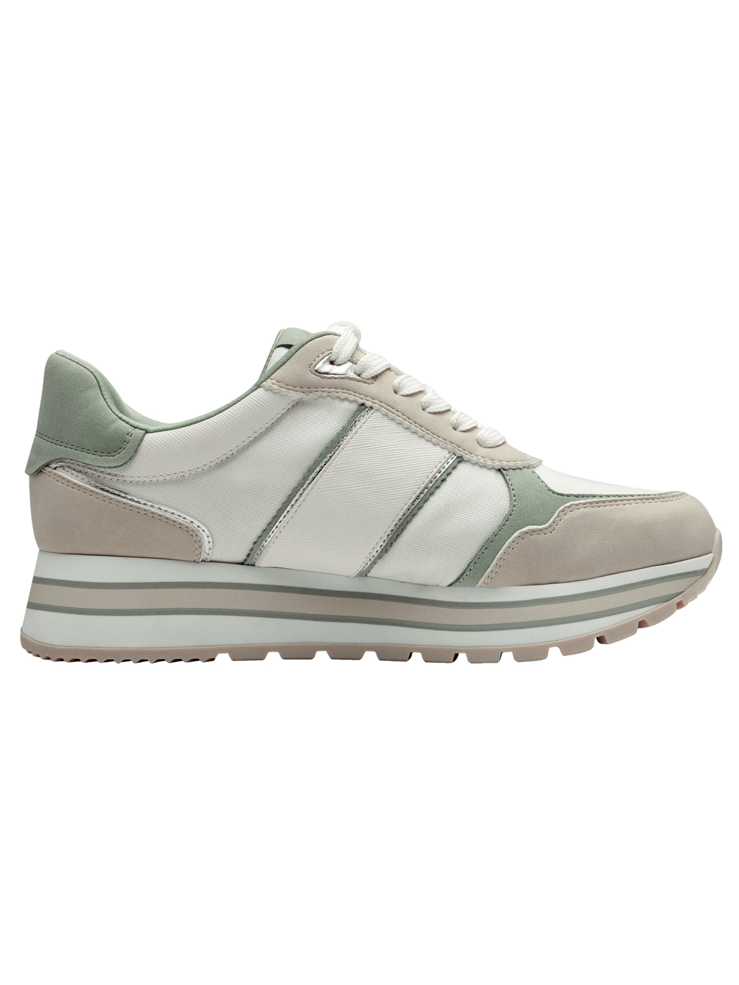 Tamaris Sneakers laag in Groen