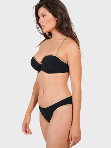 PAIN de SUCRE - Clásico Top de bikini 'Baby' en negro