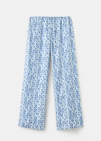 MANGO TEEN Regular Pants in Blue