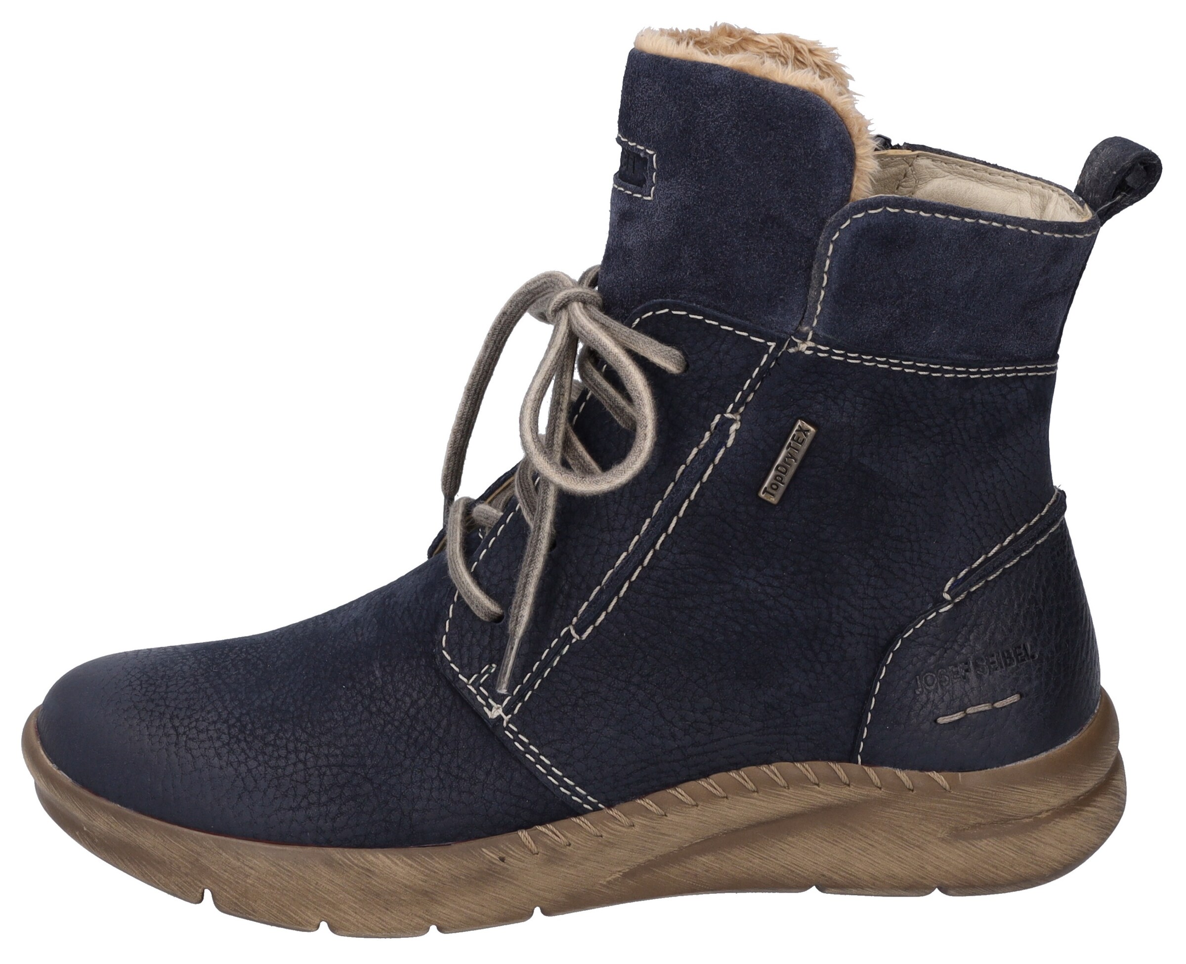 JOSEF SEIBEL Lace-up bootie 'Cony' in Blue
