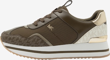MICHAEL Michael Kors Sneakersy niskie 'RAINA' w kolorze zielony: przód