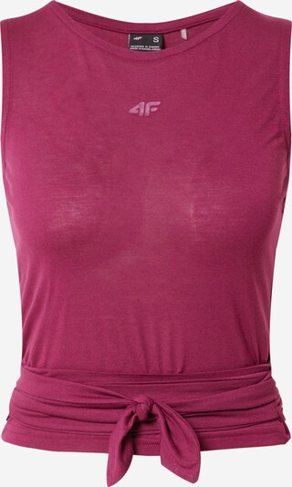 4F Sports Top in Burgundy, Item view