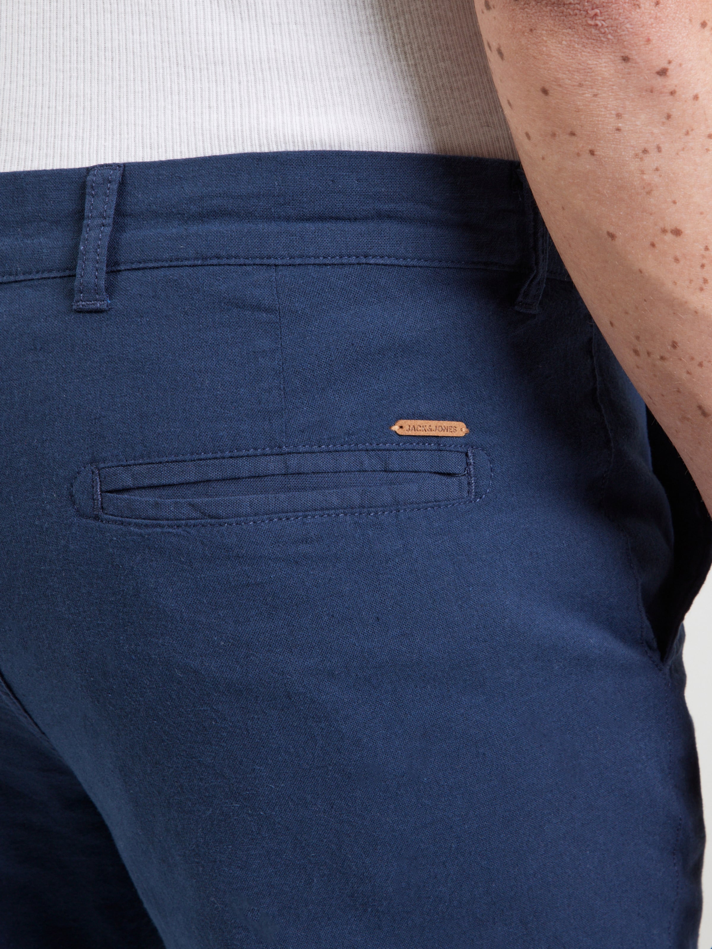 JACK & JONES Regular Chino Pants in Marine Blue | ABOUT YOU