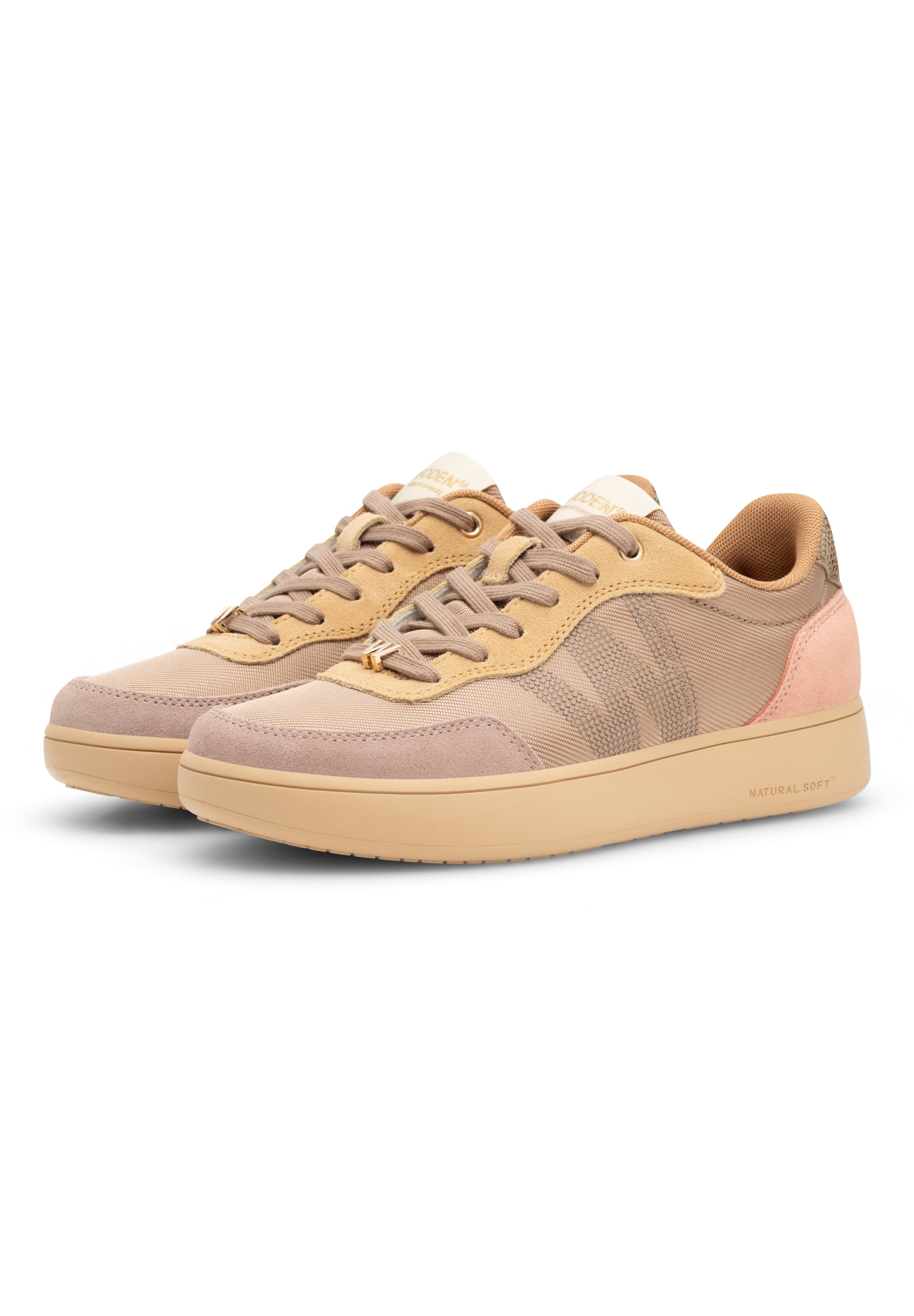Baskets basses 'Line Sneak' WODEN en rose