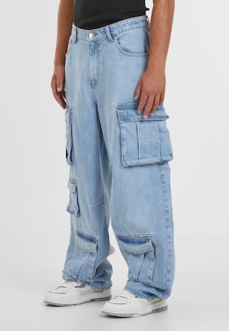 Wide Leg Jeans cargo 'Duki' 2Y Studios en bleu
