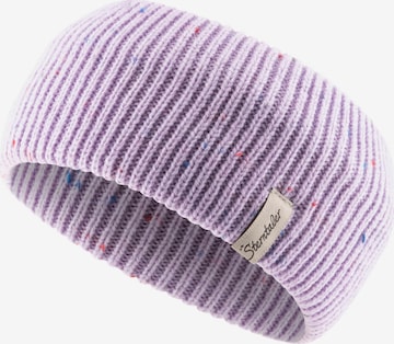 STERNTALER Stirnband 'Sprenkel' in Lila: Vorderseite