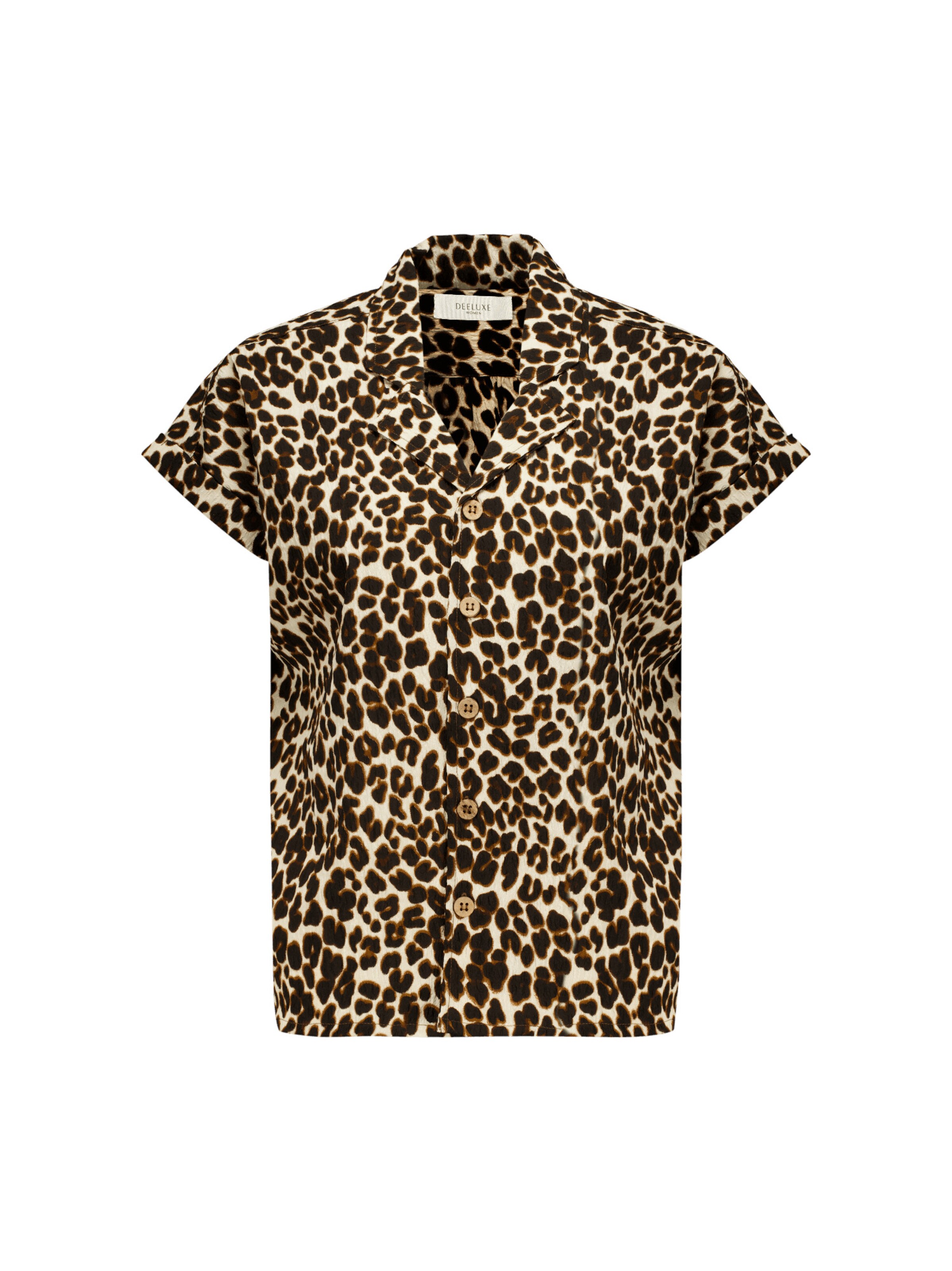 Chemisier 'ALIZIA' Deeluxe en beige : devant