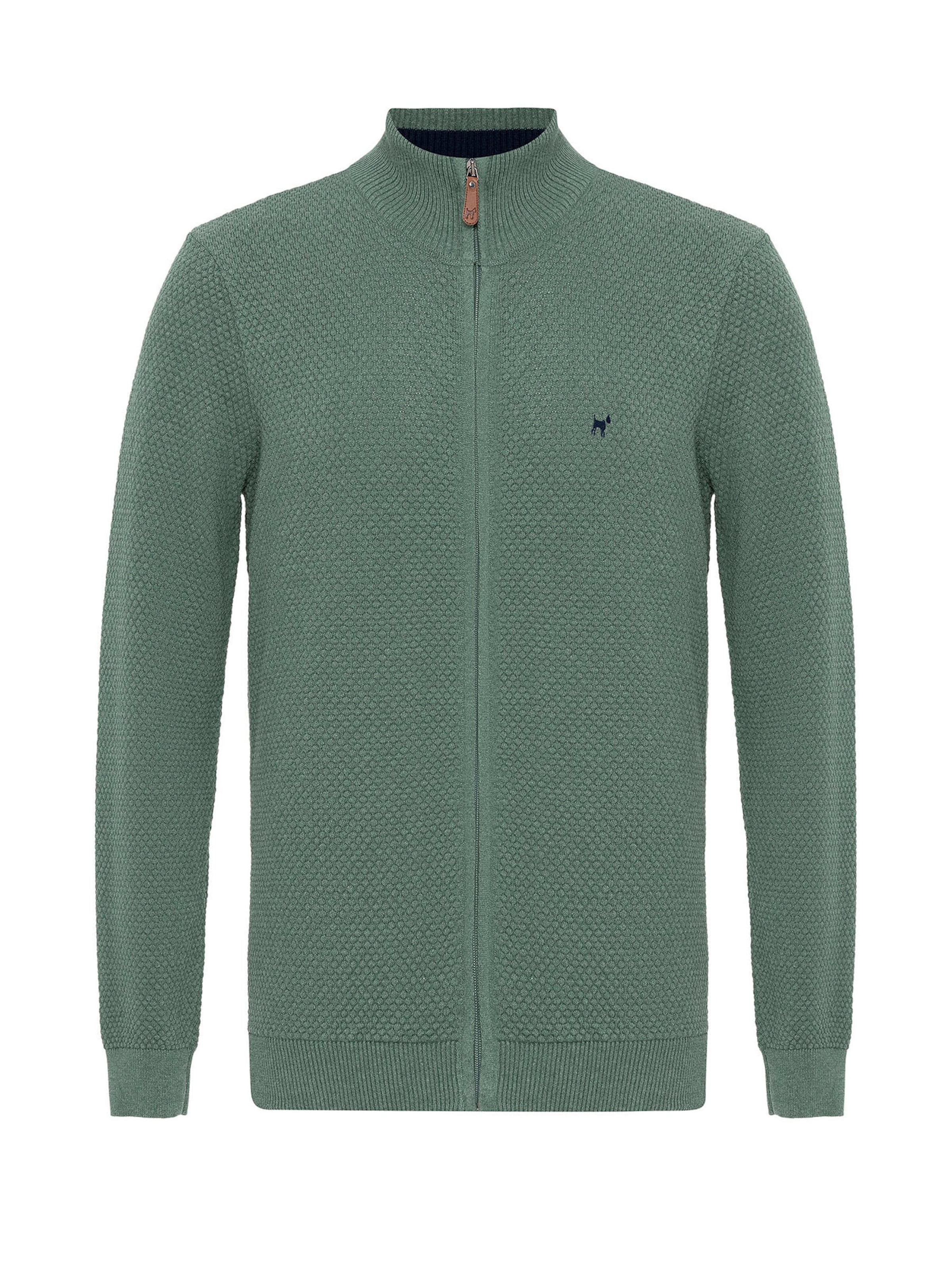 Williot Вязаная кофта в Зеленый: спереди