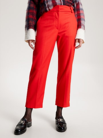 TOMMY HILFIGER Slimfit Pantalon in Oranje: voorkant
