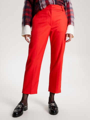 TOMMY HILFIGER Slimfit Hose in Orange: predná strana