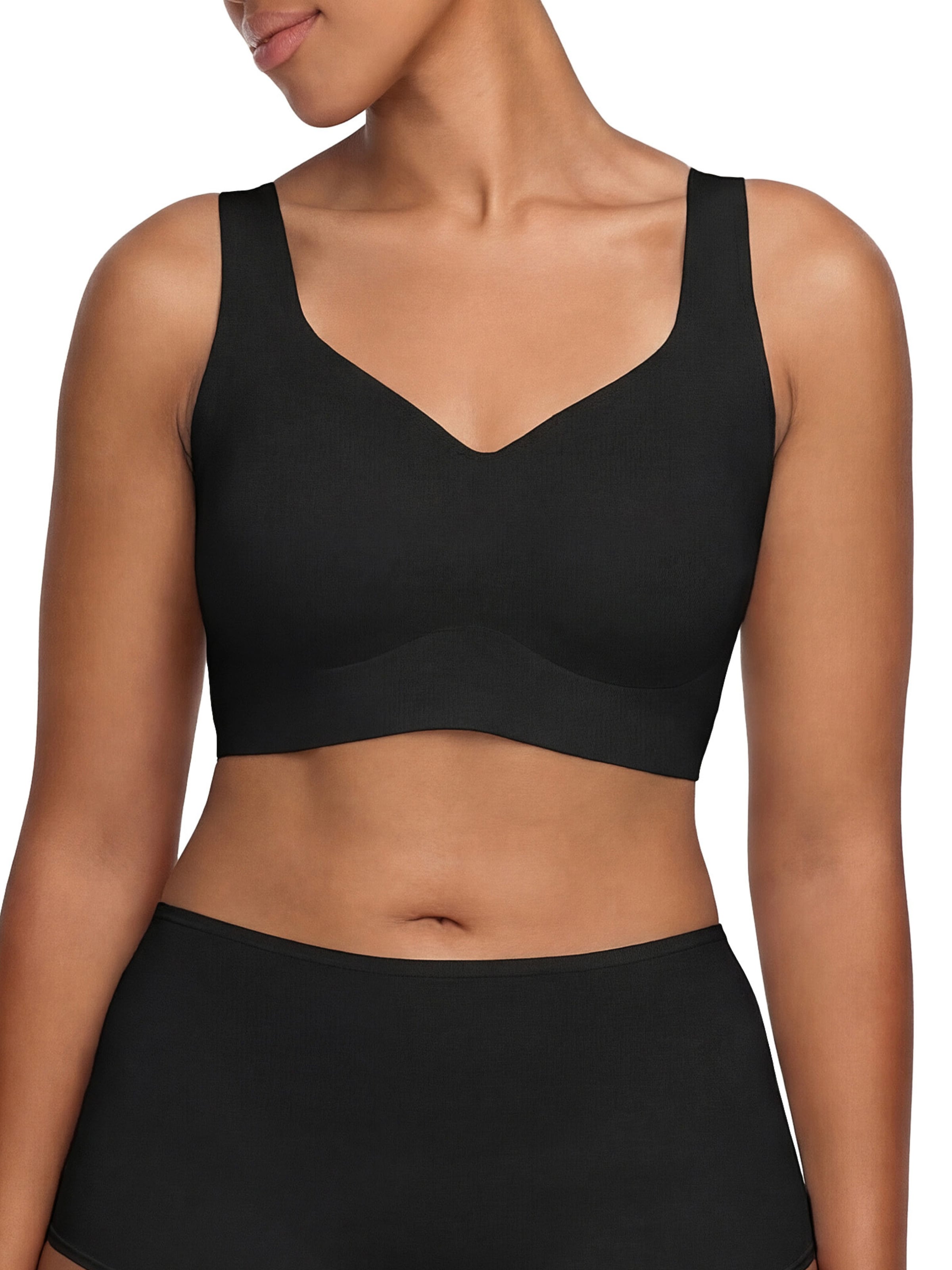 cfab (formerly creamy fabrics) - Reductor Sujetador reductor 'Comfort Minimizer Back Support BH' en negro