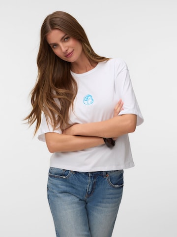 VERO MODA Shirt in Wit: voorkant