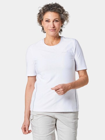 T-shirt Goldner en blanc : devant