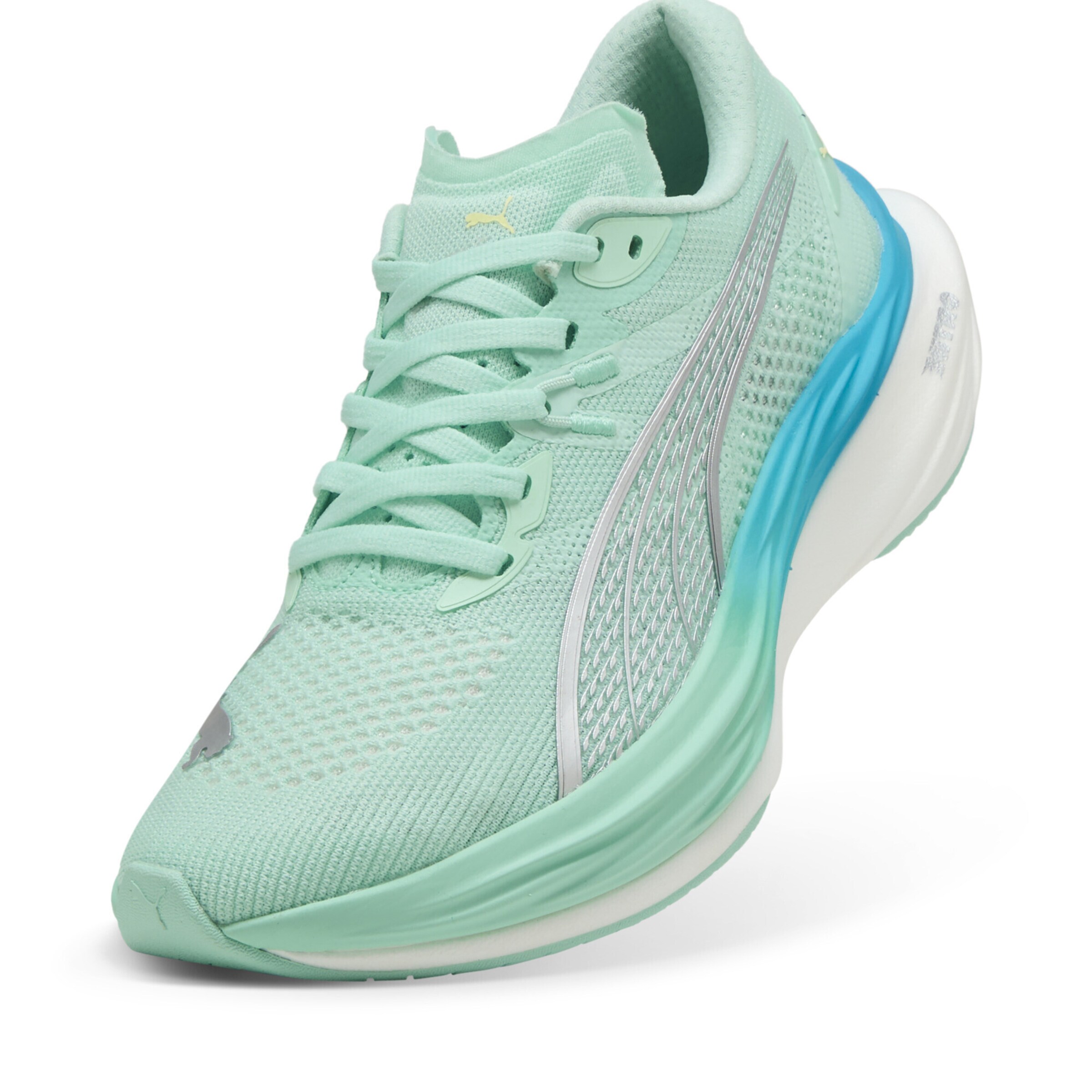 Chaussure de course 'Deviate Nitro™ 3' PUMA en vert