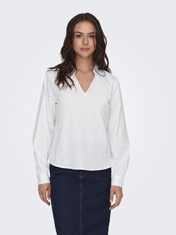 JDY Blouse 'MIO' in Wit: voorkant