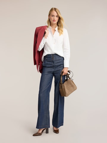 Wide Leg Jean MOTIVI en bleu