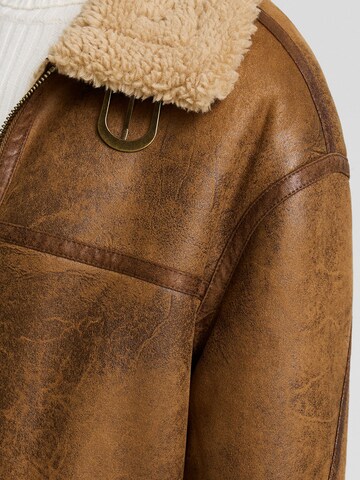 Bershka Winter jacket in Brown