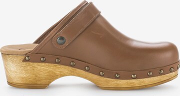 GABOR Clogs in Braun