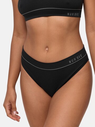 Nur Die Slip 'Retro' in Grey: front