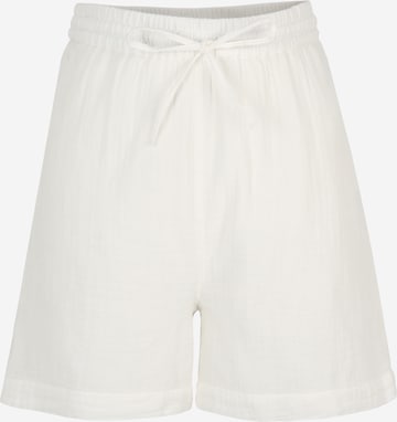 Pieces Tall Regular Pants 'Tina' in White: front