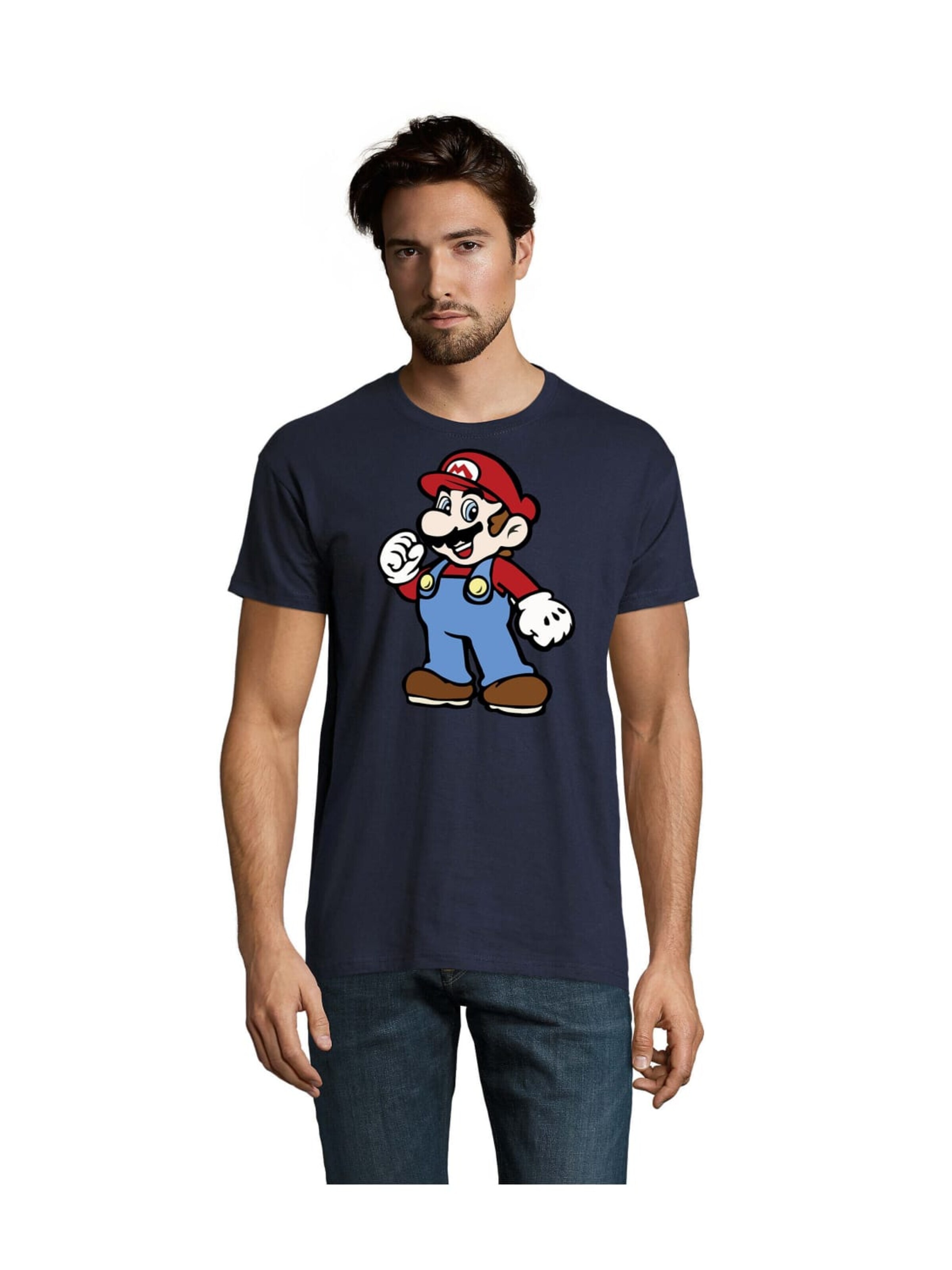 Blondie & Brownie Shirt 'Mario2' in 5XL in Navy, Item view