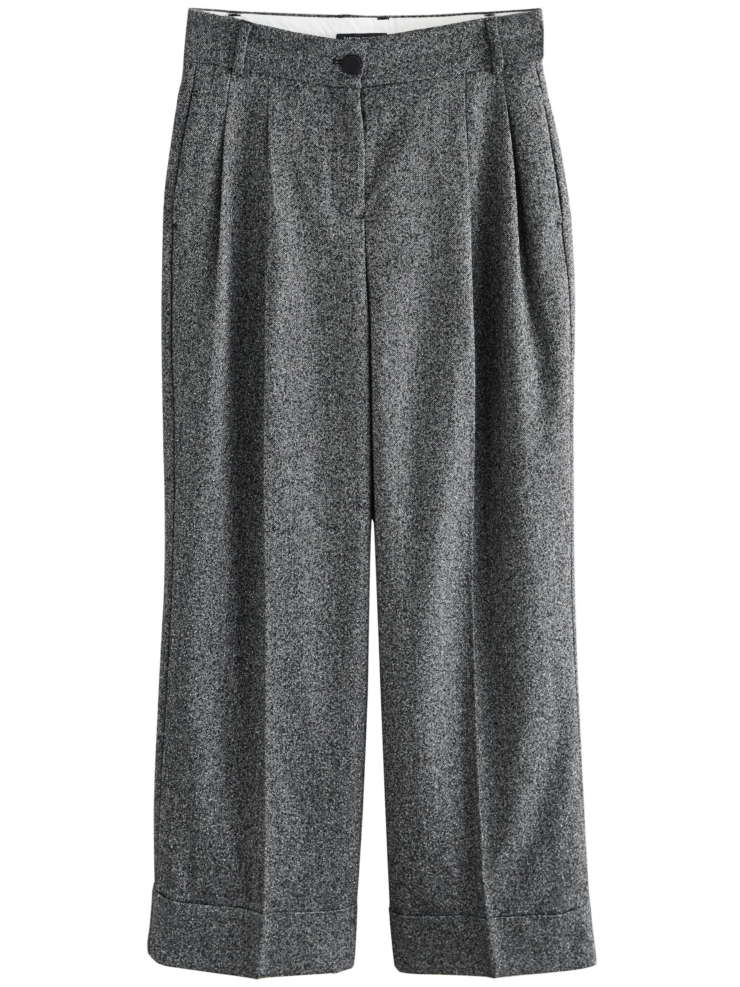 Wide Leg Pantalon à pince 'Tabitha Simmons X NEXT' Next en gris : devant