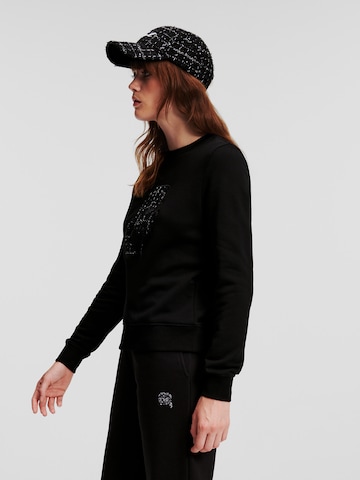 Karl Lagerfeld Sweatshirt i svart