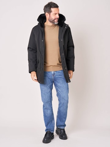 Parka mi-saison Deeluxe en noir
